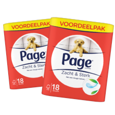 Page rood zacht en sterk
